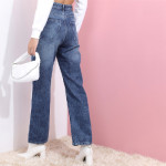 Women Blue Straight Fit Light Fade Jeans
